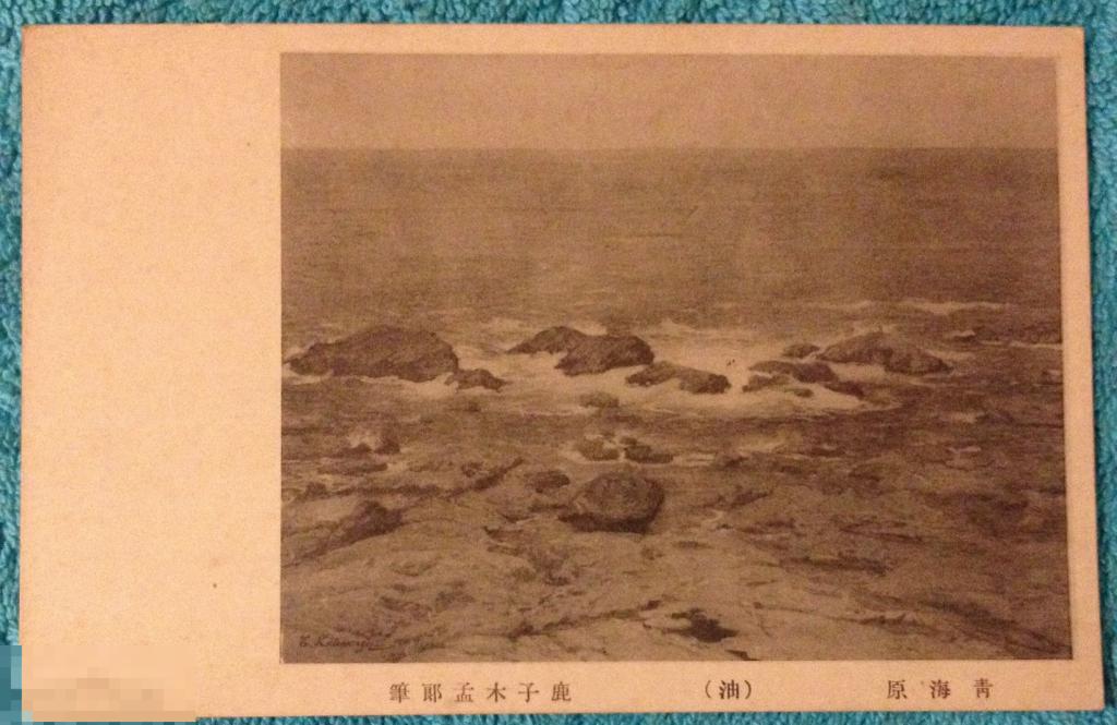 Япония начало века морской вид чистая В1 