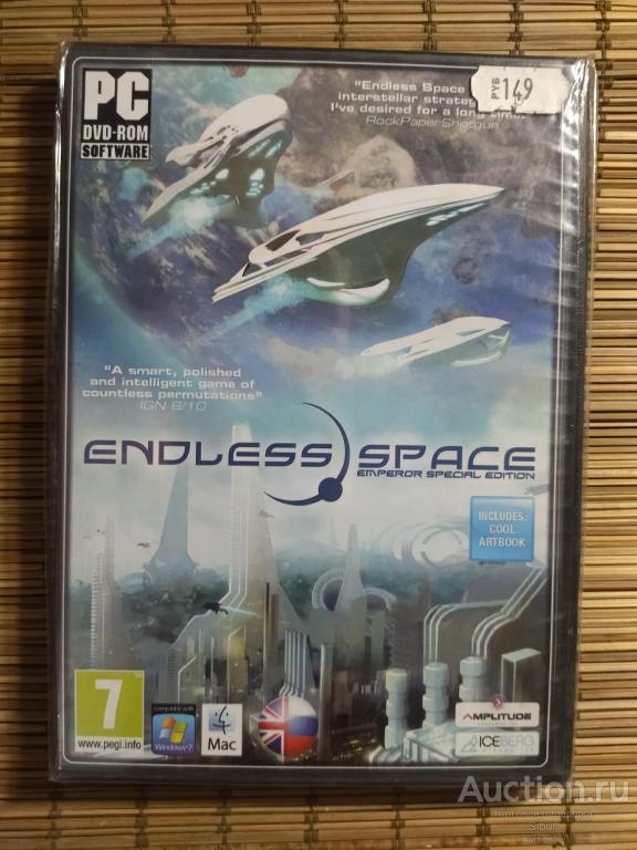 PC DVD Endless Space//новый//запечатанный//001-1330