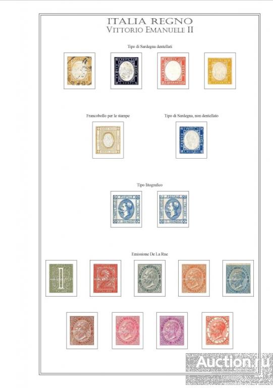 Иллюстрированные листы. Королевство Италия 1861-1942 *PDF
