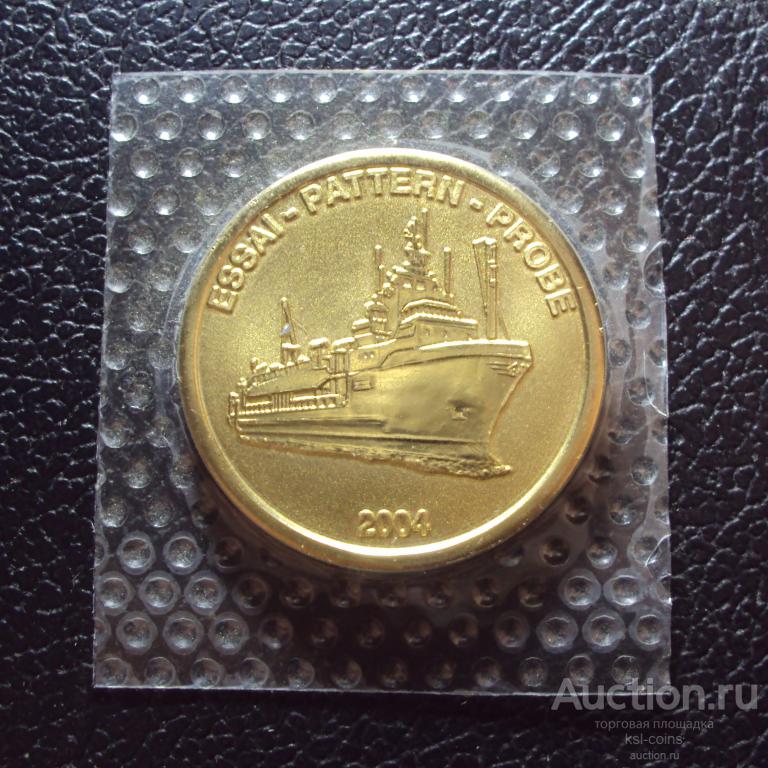 Норвегия 20 евро центов 2004 год Проба.