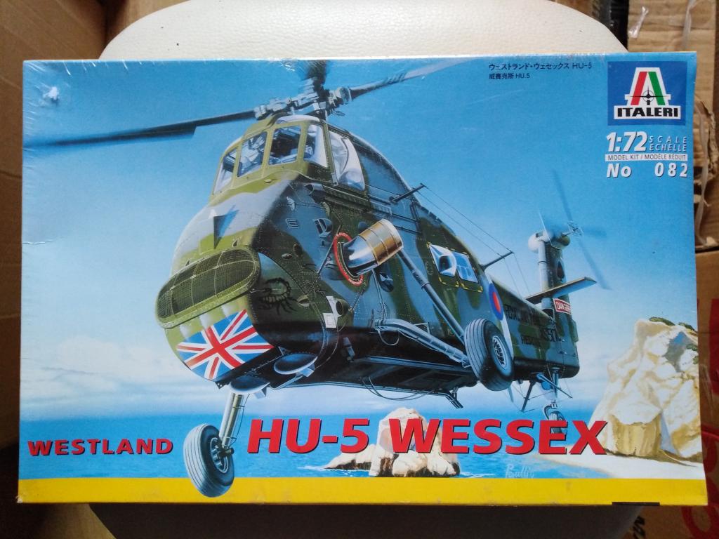Вертолет Westland HU-5 Wessex (italeri 082)