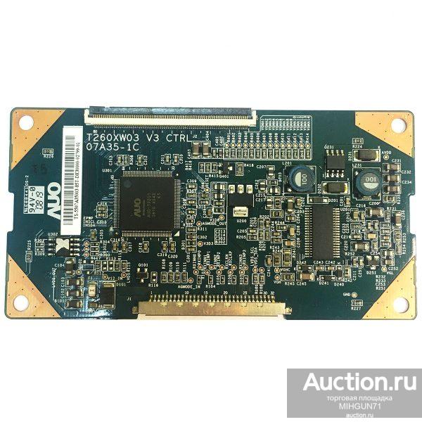 t-con T260XW03 V3 07A35-1C для Philips 26PFL3403/60