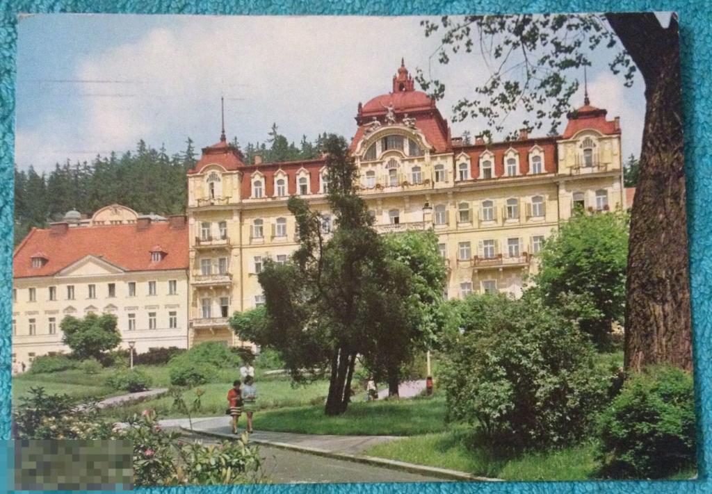 Открытка ГОРОДА СЕХИЯ МАРИАНСКИЕ ЛАЗНЕ 1971 год 084 
