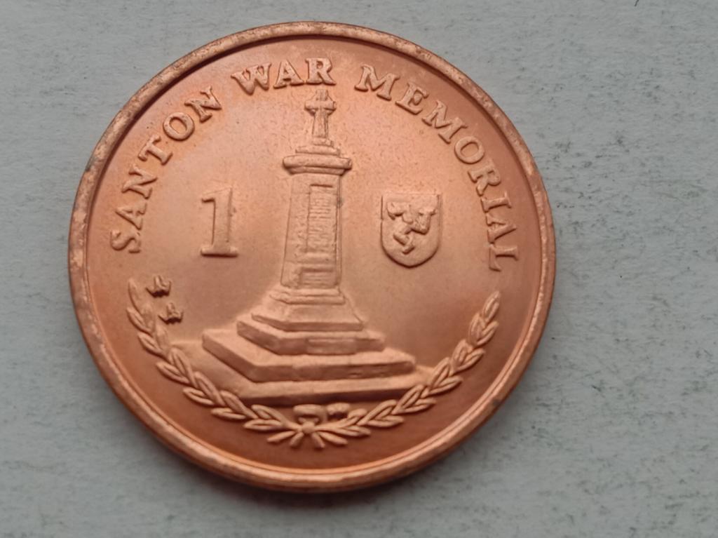 Мэн остров 1 пенни 2015г.