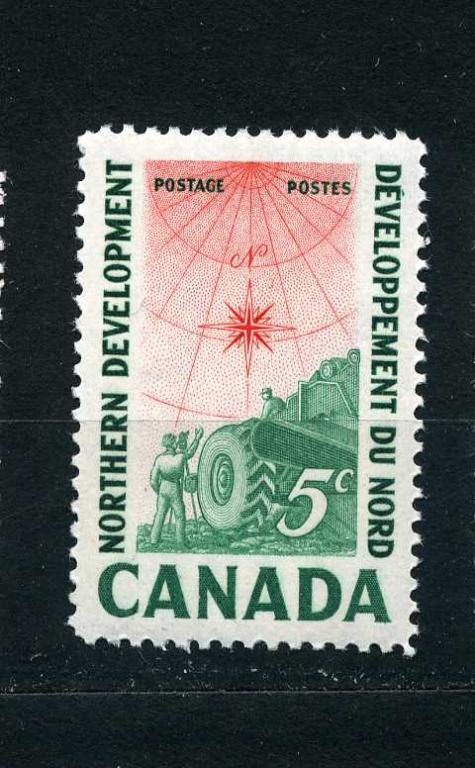 Канада. Освоение и развитие Севера страны. Серия. 1961. **