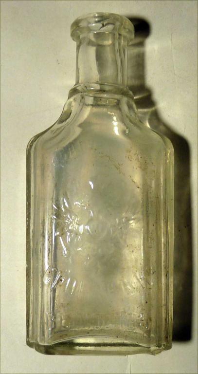 Флакон парфюмерный старинный пузырёк Товарищество Брокар и Ко в Москве двуглавый орел