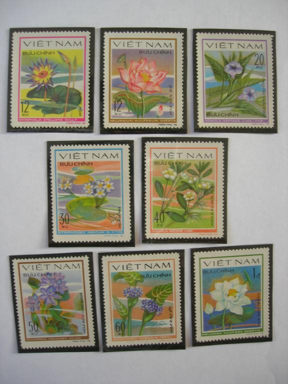 Вьетнам 1980 флора: водные цветы   MNH/MNG
