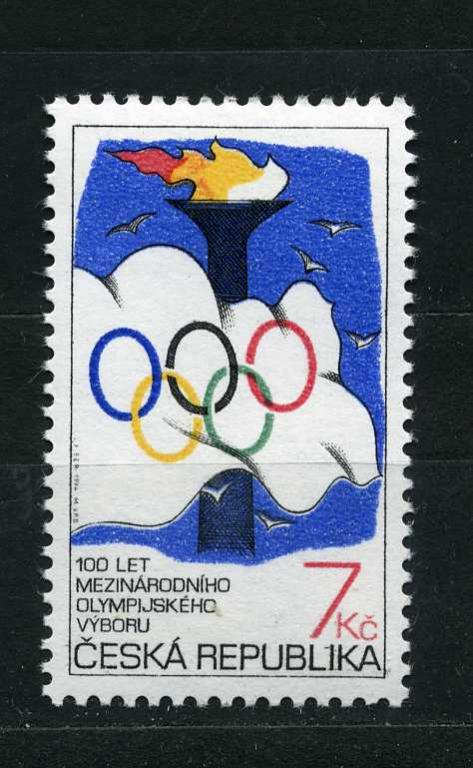 Чехия. 100 лет МОК Международный олимпийский комитет. Серия. 1994.**