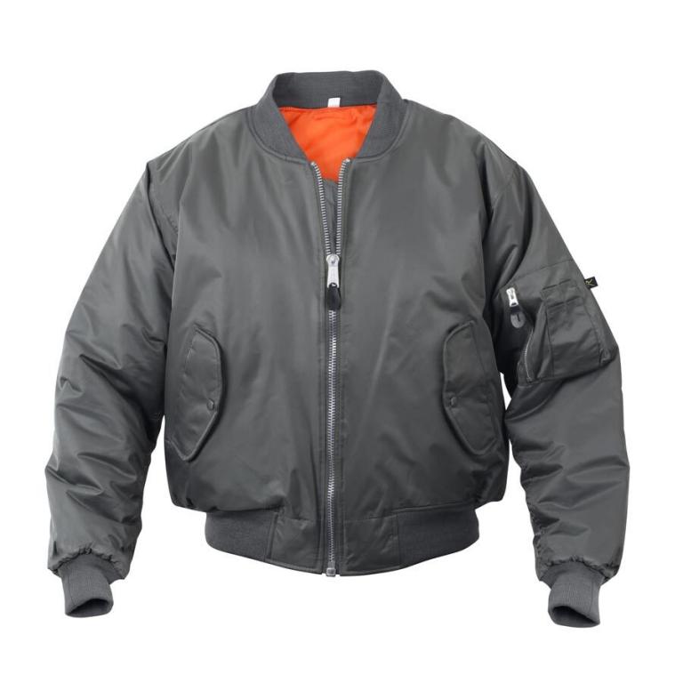 Куртка ROTHCO Jacket ULTRA FORCE MA1 FLIGHT GUN METAL GREY
