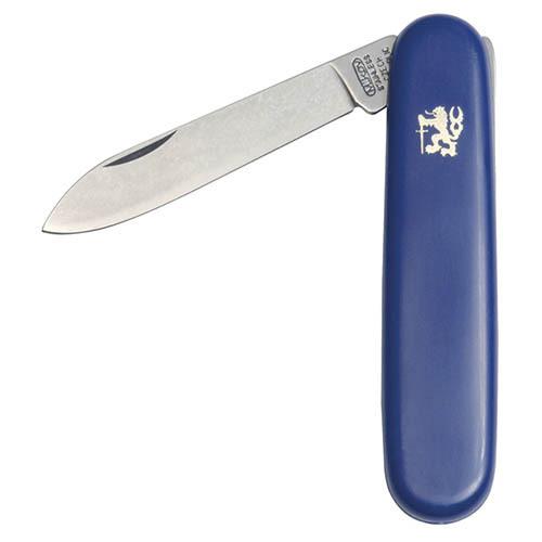 Нож складной MIKOV Officers 1A knife folding stainless steel handle plastic blue