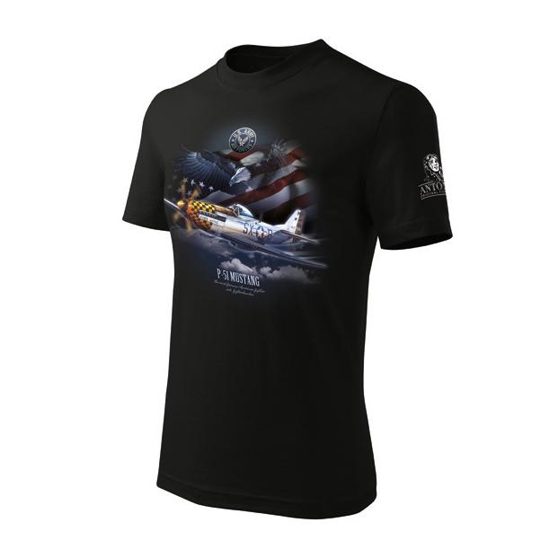Футболка ANTONIO® T-shirt  P-51 MUSTANG