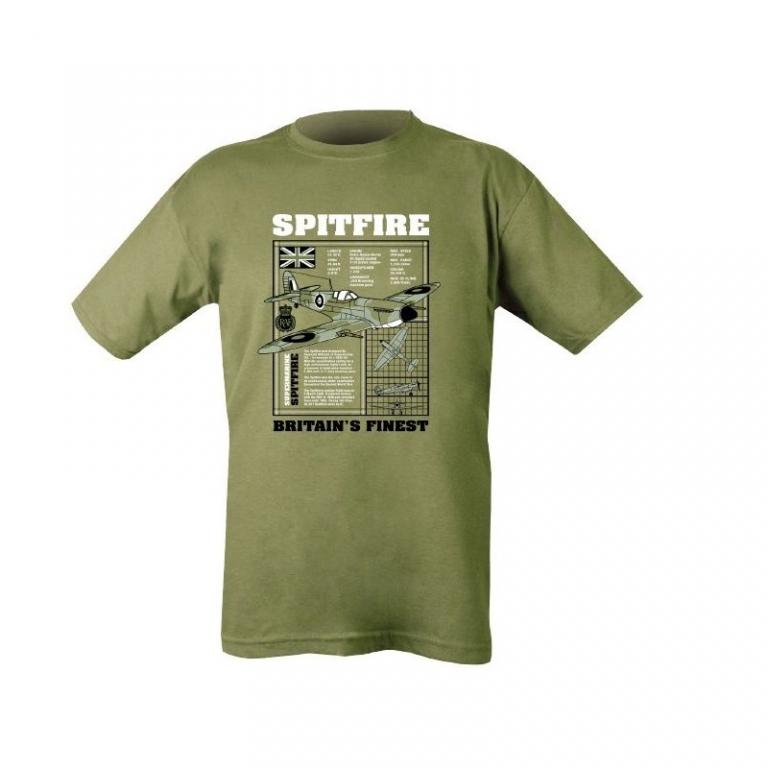 Футболка KOMBAT T-shirt SPITFIRE Olive