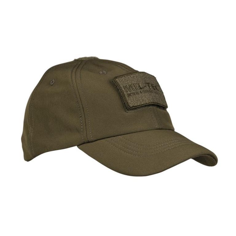 Бейсболка MIL-TEC® Baseball Cap SOFTSHELL OLIV