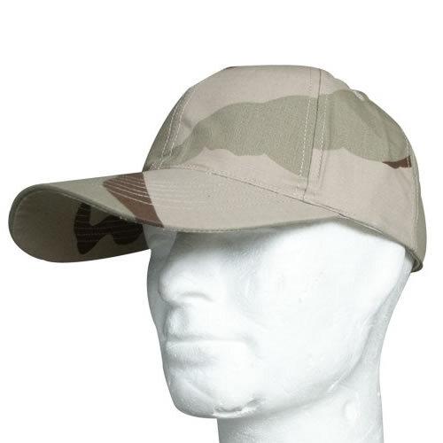 Бейсболка MMB Baseball hat with visor 3 COL DESERT