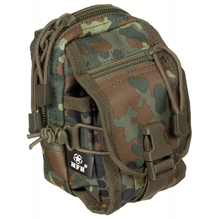 Подсумок MFH int. comp. Pocket for MOLLE Belt Flecktarn