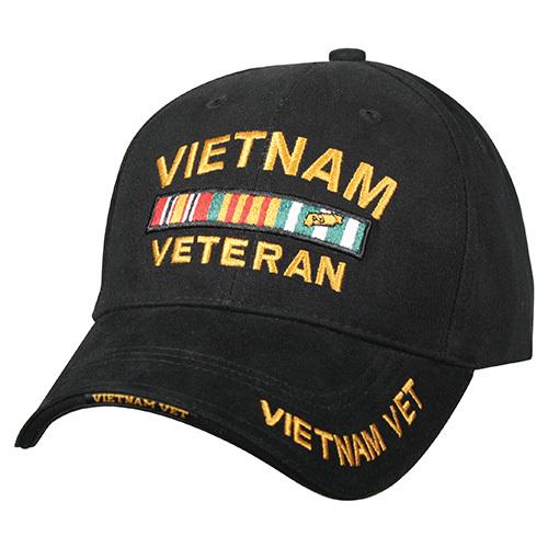 Бейсболка ROTHCO Hat DELUXE VIETNAM VETERAN BASEBALL BLACK