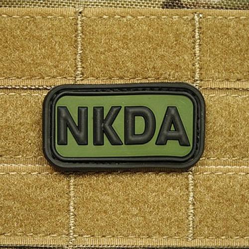 Патч JACKETS TO GO Patch BLOOD NKDA plastic OLIVE