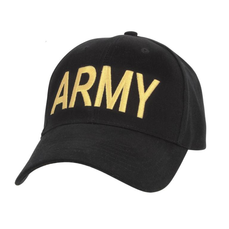 Бейсболка ROTHCO Hat BASEBALL ARMY BLACK
