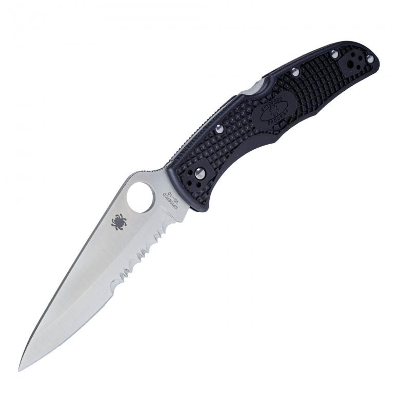 Нож туриста Spyderco Folding Knife ENDURA® 4 Partially Serrated