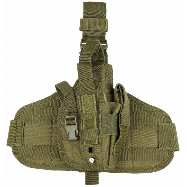 Кобура MFH int. comp. Pouch MOLLE thigh gun OLIVE