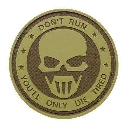 Патч TRU-SPEC PVVC Morale Patch DONT RUN - GHOST
