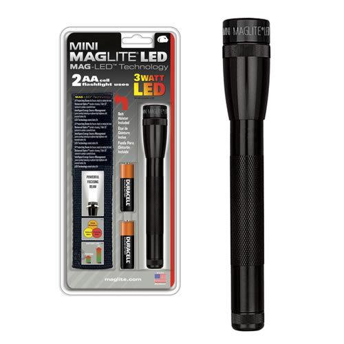 Фонарь MAG-LITE Flashlight LED 2-CELL MAGLITE MINI BLACK