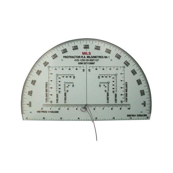 Транспортир BUSHCRAFT Protractor