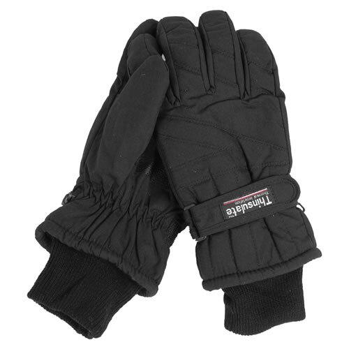 Перчатки MIL-TEC® Gloves Thinsulate ™ insulated BLACK