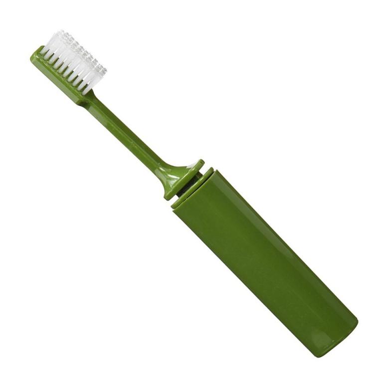Зубная щетка BCB Folding Toothbrush plastic GREEN