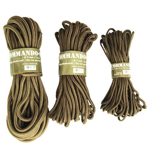Веревка MIL-TEC® COMMANDO Cord 5mm 15m COYOTE
