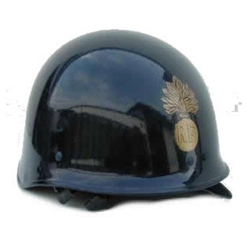Шлем French Army Helmet RF BLUE French printing used