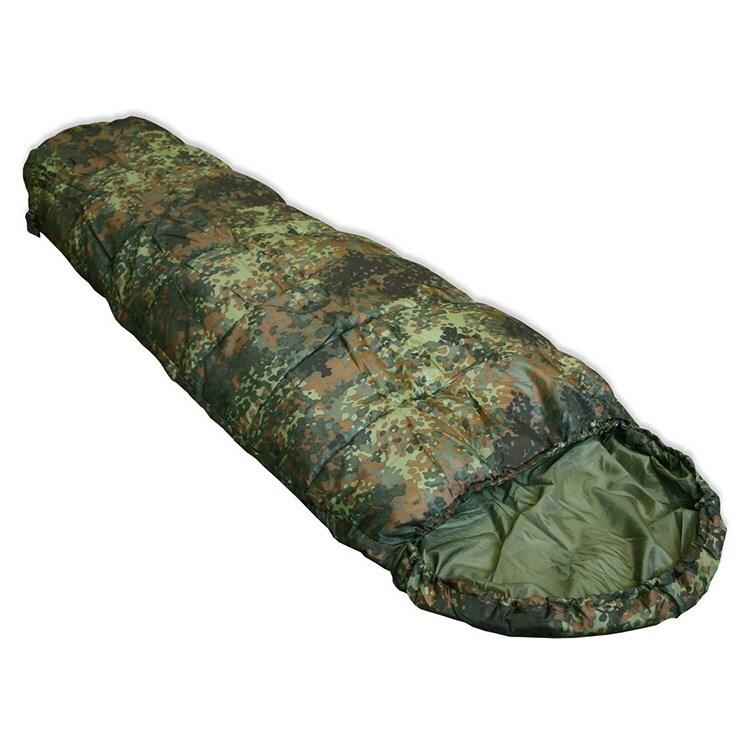 Спальник MIL-TEC® COMMANDO sleeping bag with compression sack Flecktarn