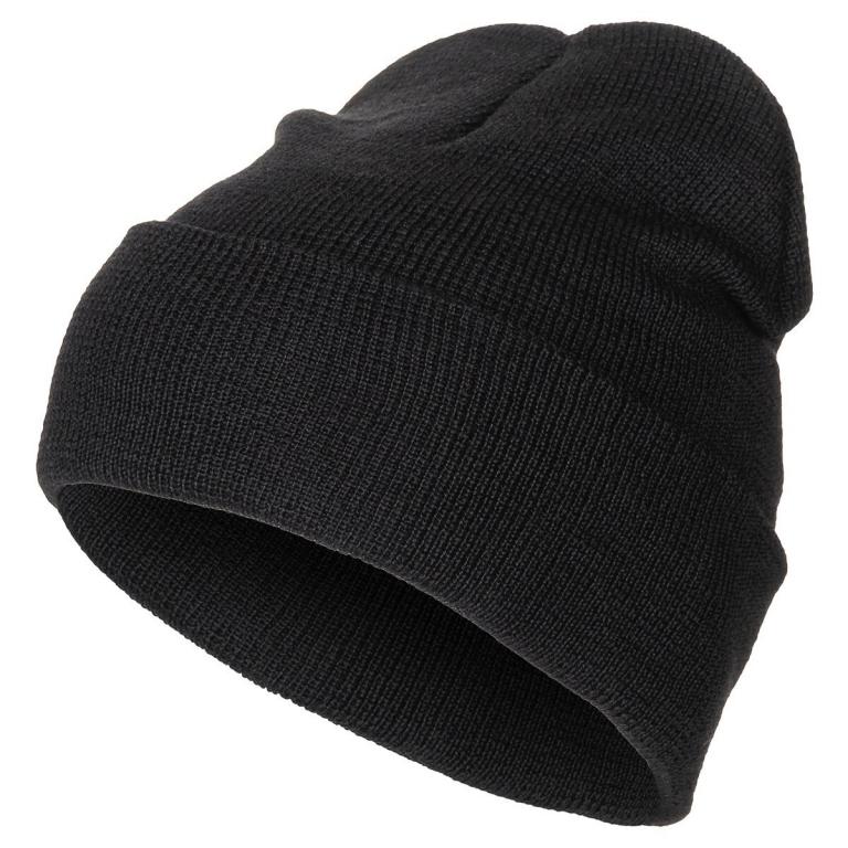 Шапка MFH int. comp. Cap finely woven 100% wool BLACK