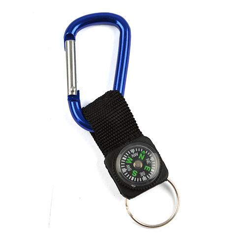 Компас FOSCO Carabiner with compass BLUE