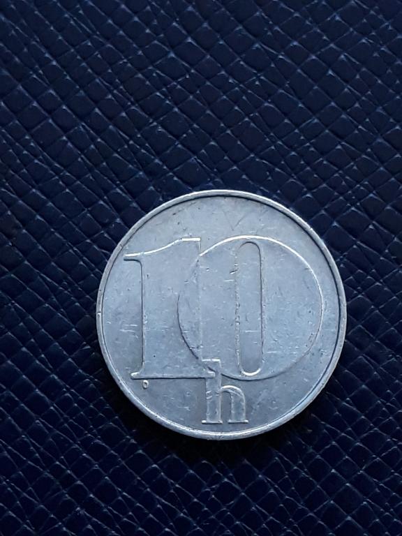 Чехословакия  10 геллеров 1991 КМ 146