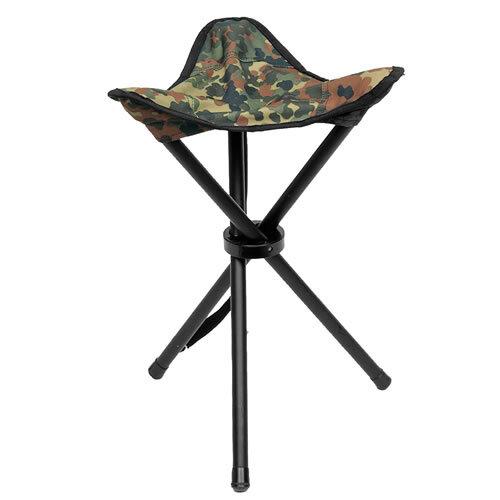 Стул складной MIL-TEC® Tripod folding Flecktarn