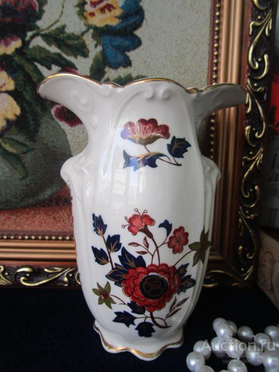 Костяной фарфор ваза PALISSY ROYAL WORCESTER (171)