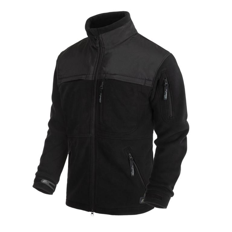 Жакет флисовый Helikon-Tex® Jacket DEFENDER fleece BLACK
