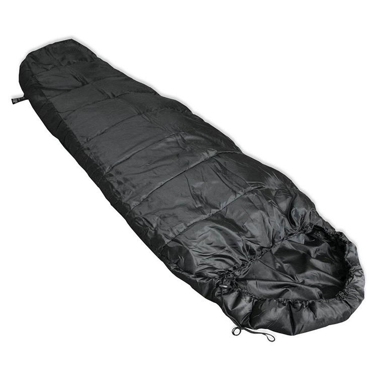 Спальник MIL-TEC® Sleeping bag with compression sack COMMANDO BLACK