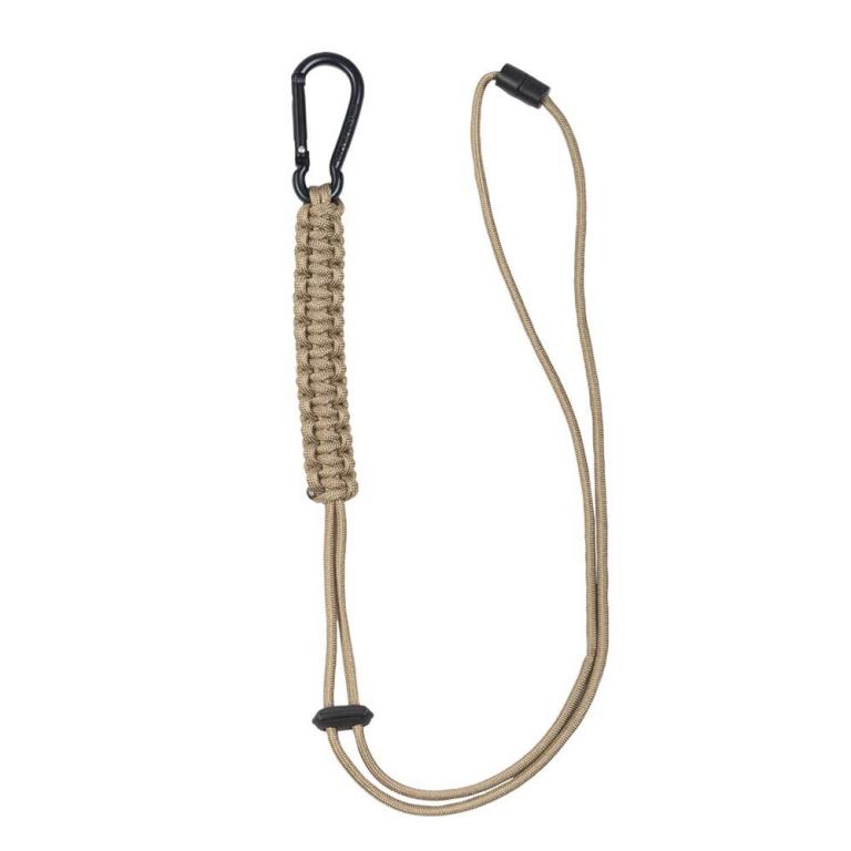 Ремешок MIL-TEC® COYOTE PARACORD Lanyard with carabine