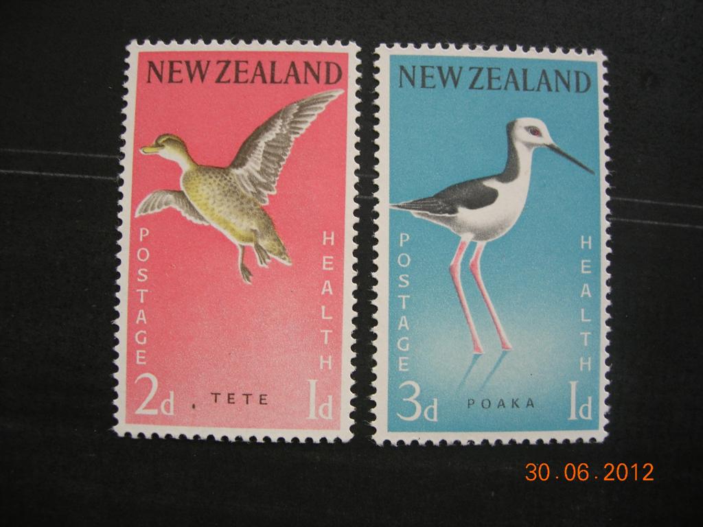 Новая Зеландия 1959 фауна: птицы   MNH