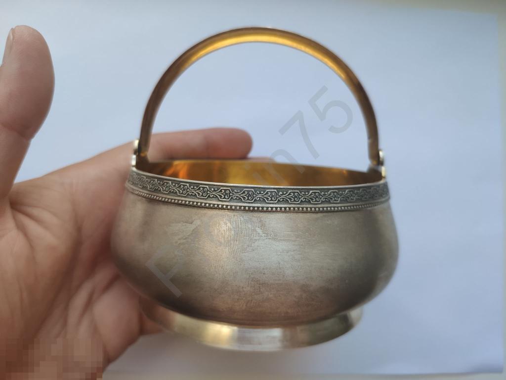 Ваза, сахарница серебро СССР, 190 грамм.ЛЮКС!!! 