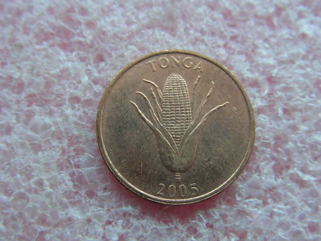 Тонга 1 сенити 2005 a-unc z40-1ма