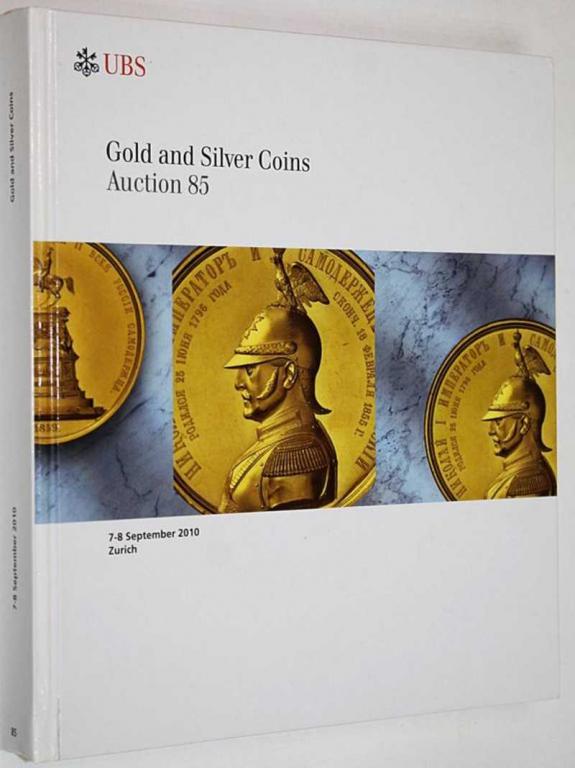 #1557749 UBS. Gold-und Silbermunzen. Aukcion 85. 7-8 September 2010