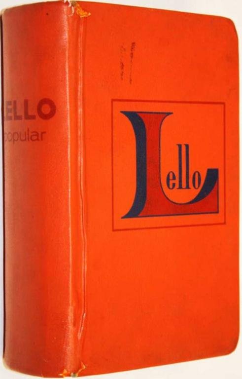 #1557058 Lello Popular Novo dicionario ilustrado luso-brasileiro. Новый лусо-бразильский иллюстри...