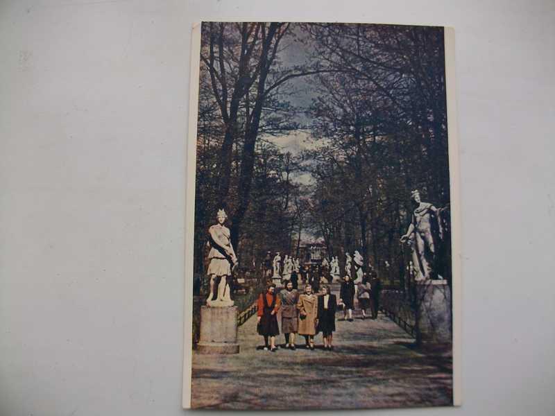 #1536100 Фотооткрытка Ленинград. Летний сад Фотограф Уткин Б.