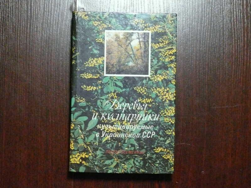 #1533551 Деревья и кустарники культивируемые в Украинской ССР. Покрытосеменные