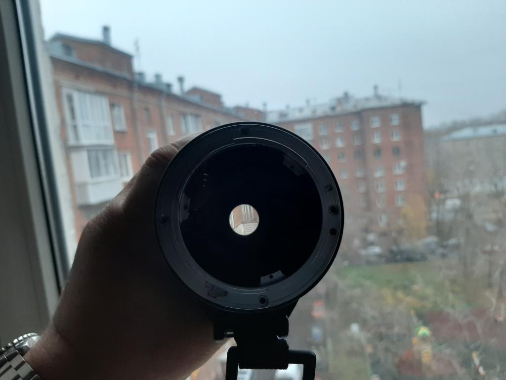 Объектив Сигма Теле АПО Sigma AF Tele 7,2/500mm; APO Не исправный