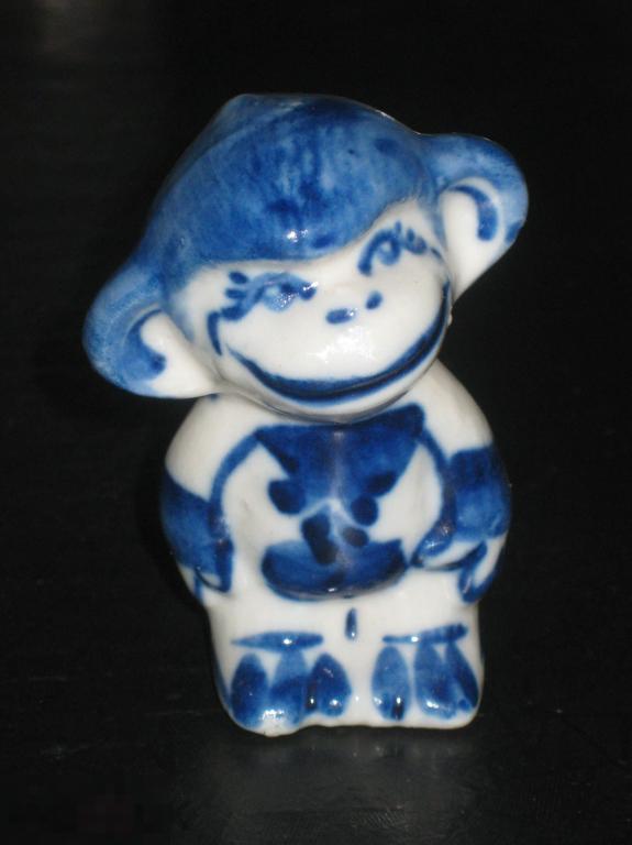 Гжель Обезьяна 