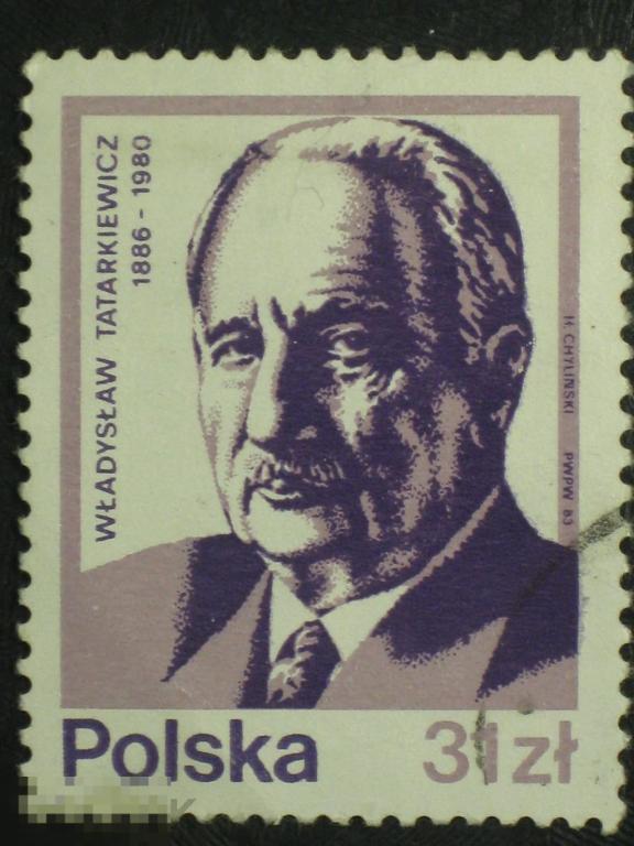 Польша 1983 Tatarkiewicz марка 31з 